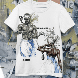 Camiseta Yemanjá e Ogum