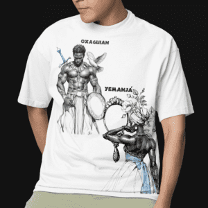 Camiseta Yemanjá e Oxaguian