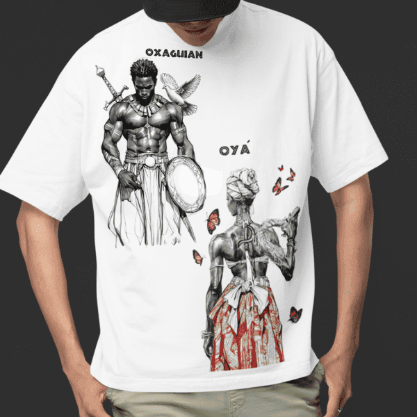 Camiseta de Iansã e Oxaguian