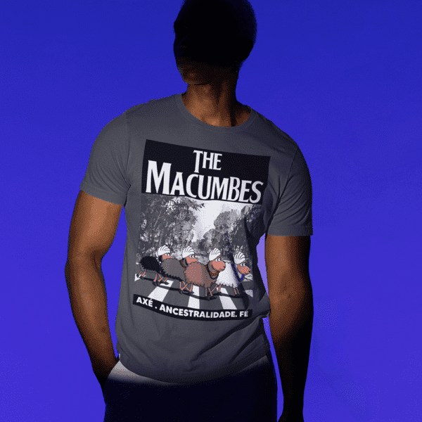 Camiseta Axé The Macumbes cinza