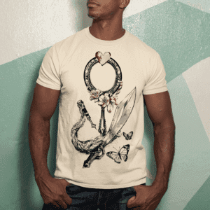 Camiseta Iansã e Oxum ferramenta