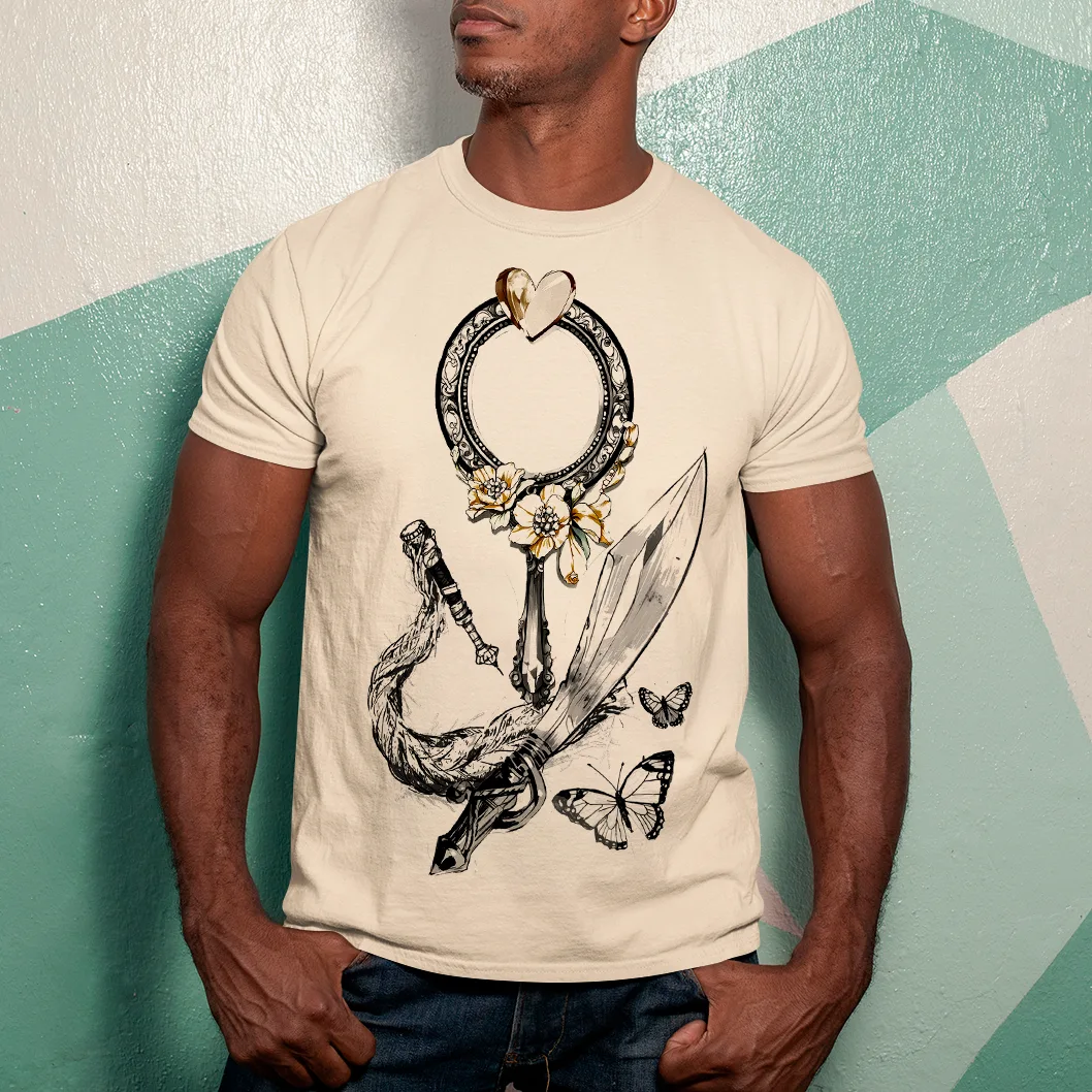 Camiseta Iansã e Oxum ferramenta