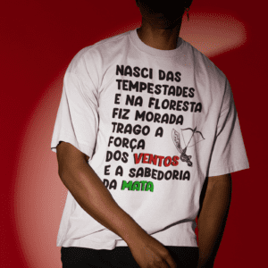 Camiseta Nasci de Iansã e Oxóssi