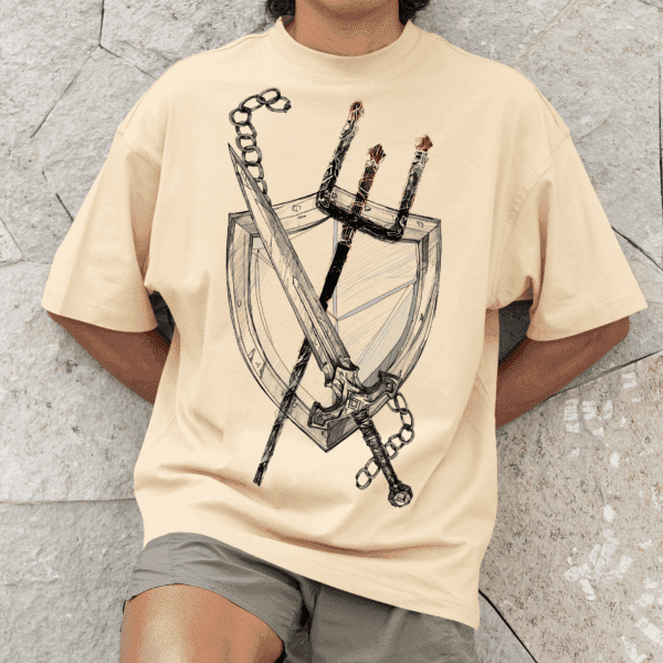 Camiseta Ogum Xoroquê ferramenta