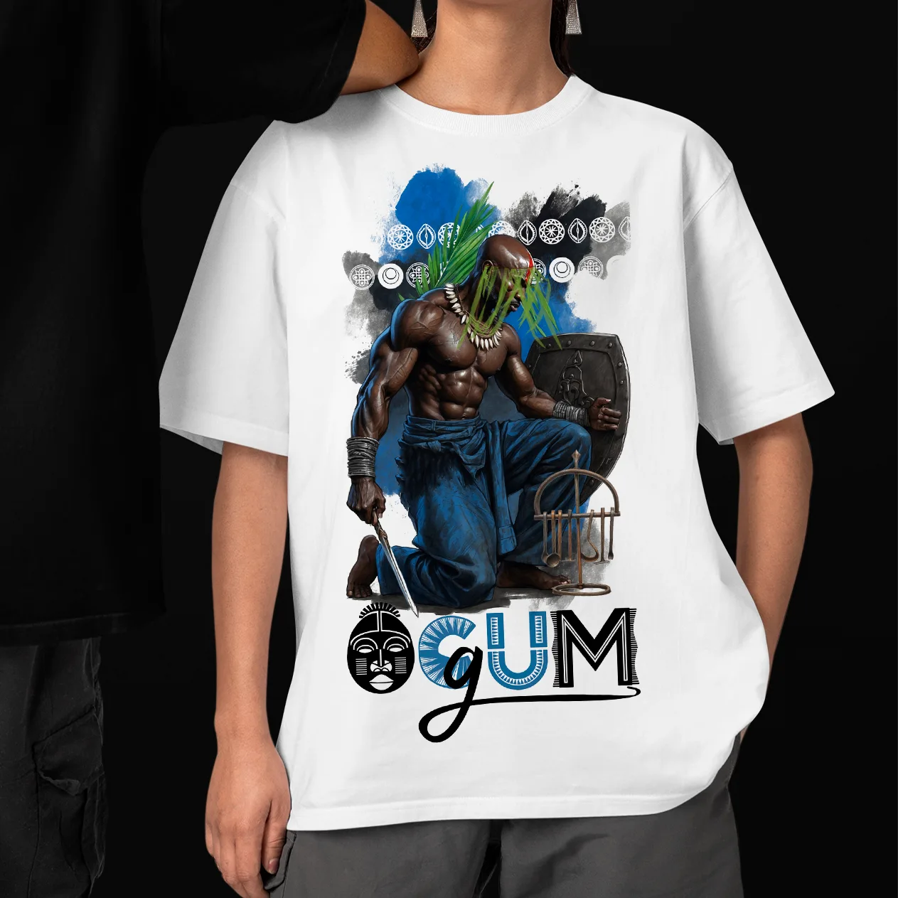 flexwitme UNDERGROUND¥OKO SHIRT Camiseta Ogum de joelhos - Loja Eremim