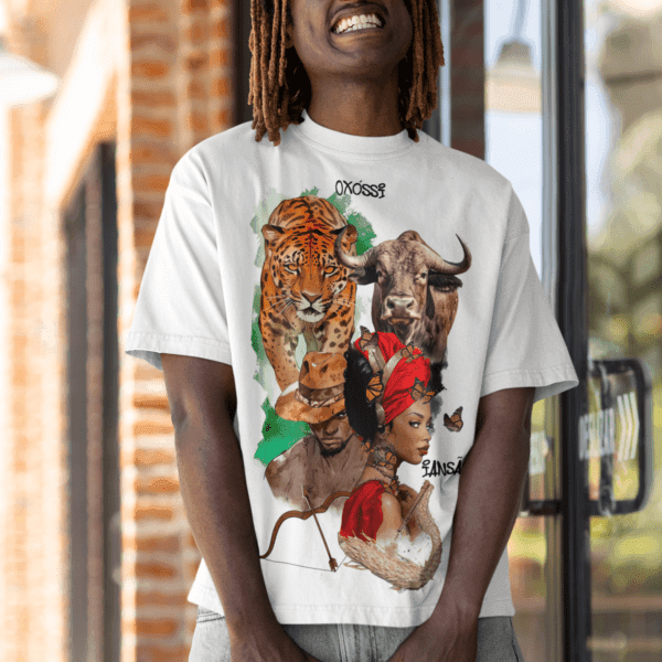 Camiseta Orixás Iansã e Oxóssi