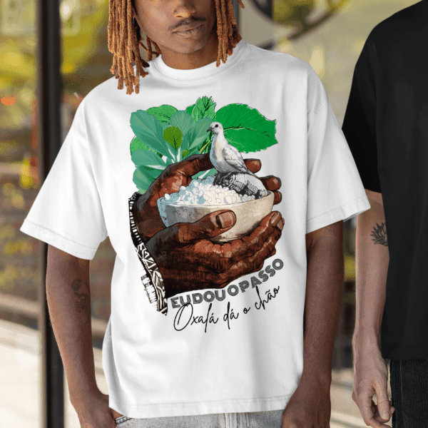 Camiseta Oxalá da o chão