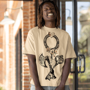 Camiseta Oxum e Airá ferramenta