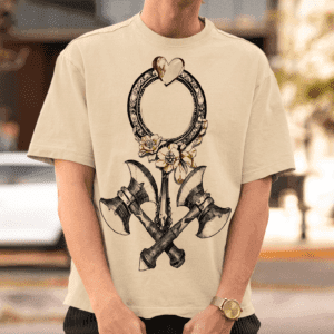 Camiseta Oxum e Xangô ferramenta