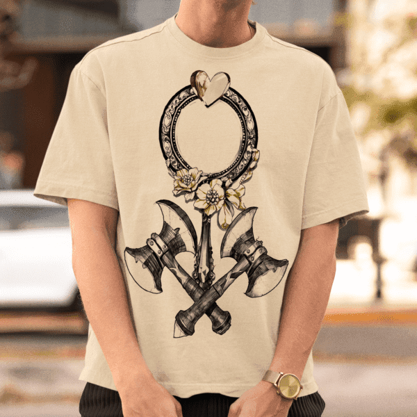 Camiseta Oxum e Xangô ferramenta
