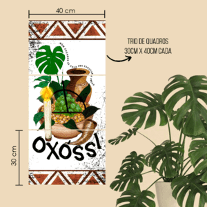 Quadros Oxóssi oferenda