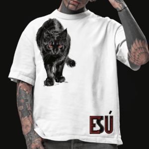 Camiseta gato de Esú