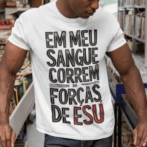 Camiseta forças de Esú