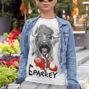 Camiseta Iansã e búfalo