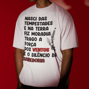 Camiseta Nasci de Iansã e Omolu