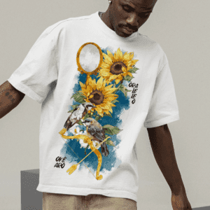 Camiseta Oxum e Oxóssi elementos