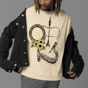 Camiseta Oxum e Oxóssi ferramenta