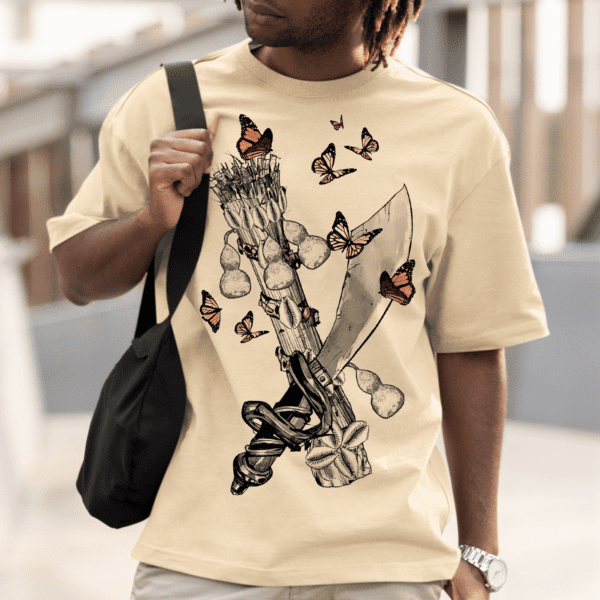 Camiseta Iansã e Omolu ferramenta