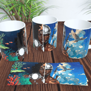 Caneca Yemanjá e Oxaguian