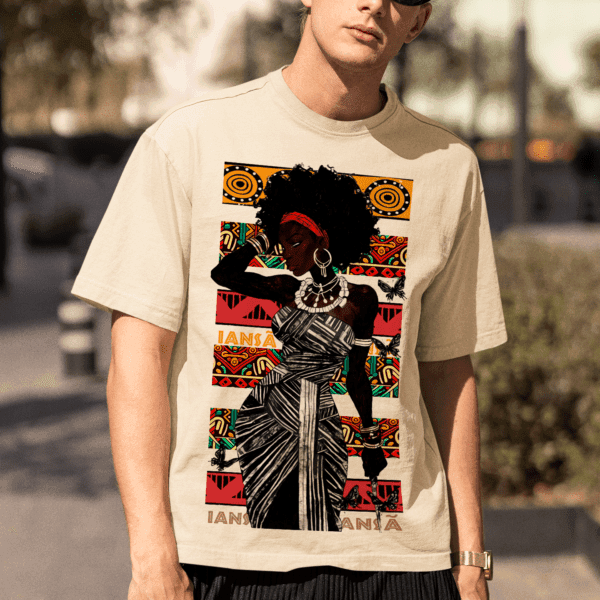 Camiseta Oyá art afro