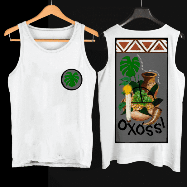 Regata Oxóssi oferenda branco