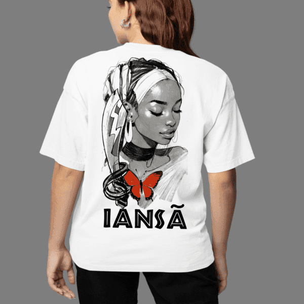 Camiseta Iansã no verso