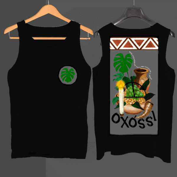 Regata Oxóssi oferenda preto