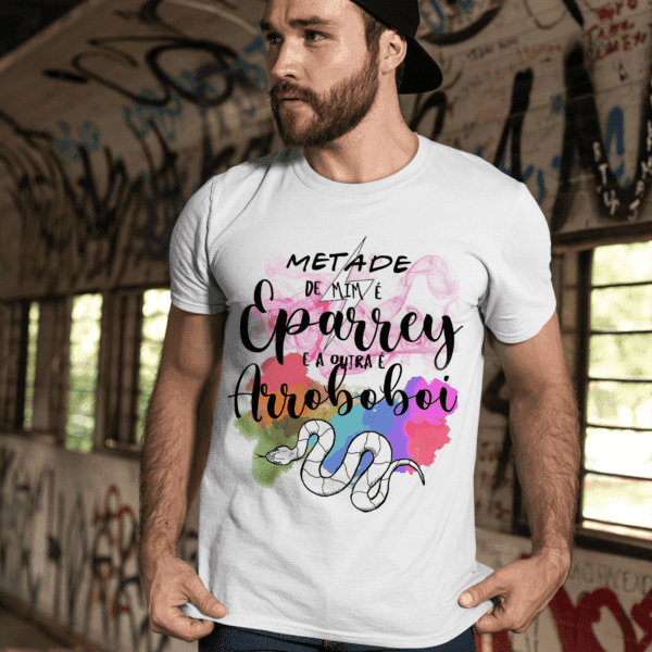 Camiseta Metade Iansã e Oxumarê