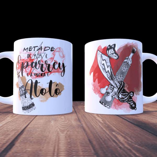 Caneca Metade Iansã e Omolu