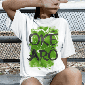 Camiseta Oxóssi aquarela