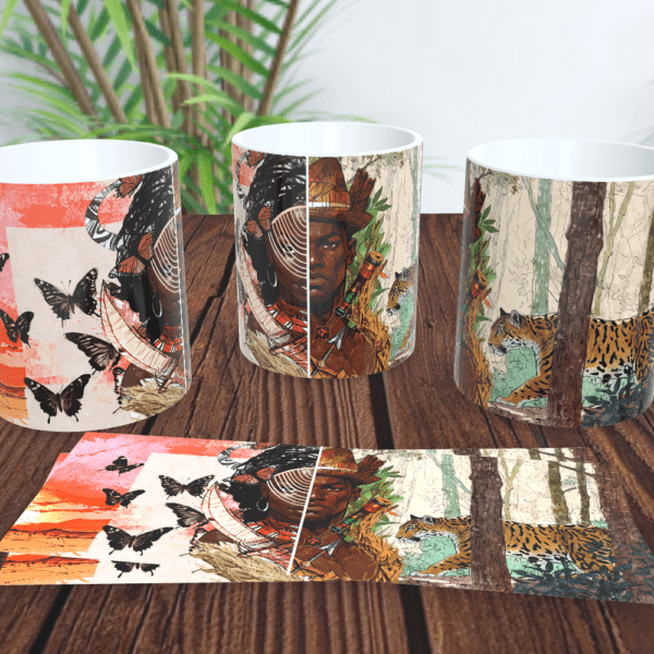 Caneca Iansã e Oxóssi
