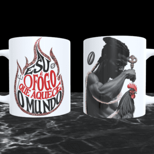 Caneca Esú é o fogo