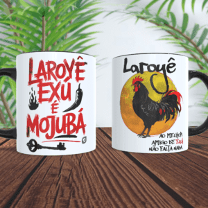 Caneca Laroyê Exú