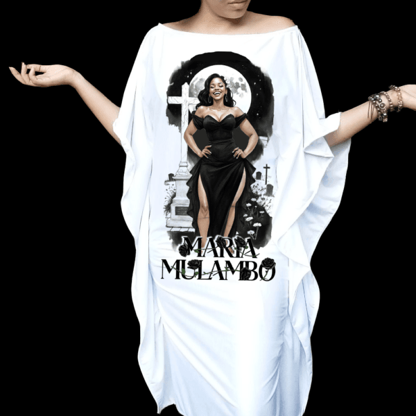 Alaka Maria Mulambo no cemitério