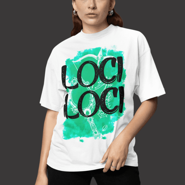 Camiseta Logun Edé aquarela