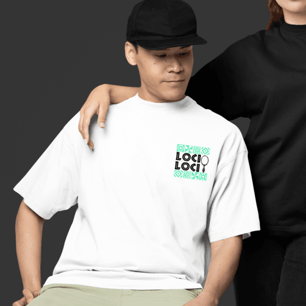 Camiseta Logun Edé cavalo marinho frente