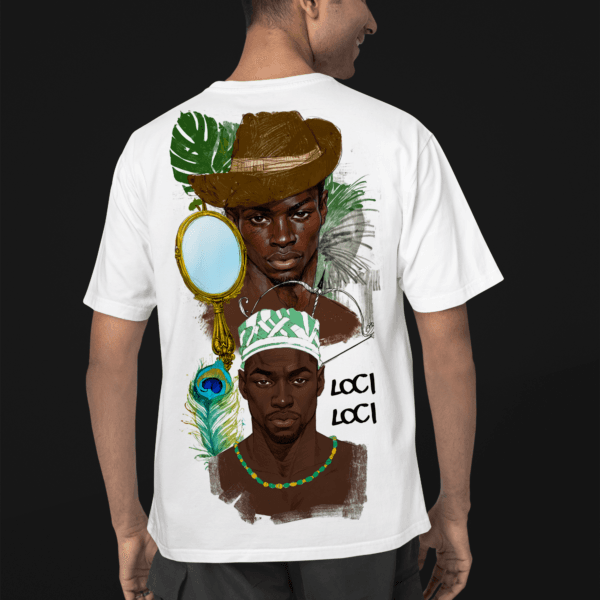 Camiseta Logun Edé é pai verso