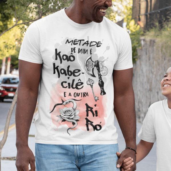Camiseta Metade Airá e Ewá