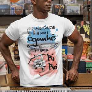 Camiseta Metade Ogum e Ewá
