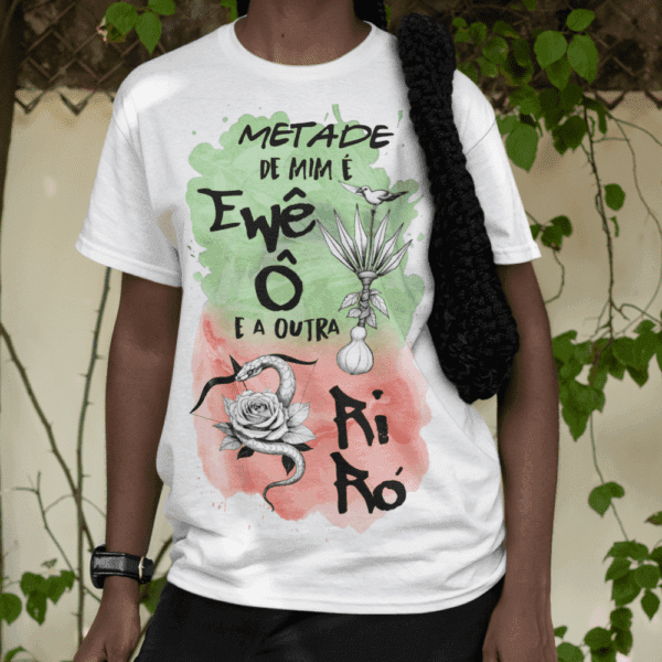 Camiseta Metade Ossain e Ewá