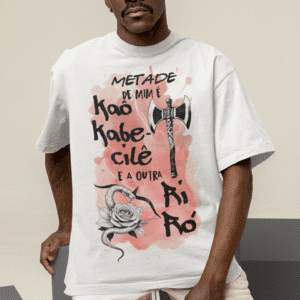 Camiseta Metade Xangô e Ewá