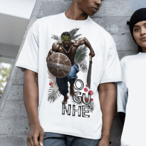 Camiseta Ogum correndo