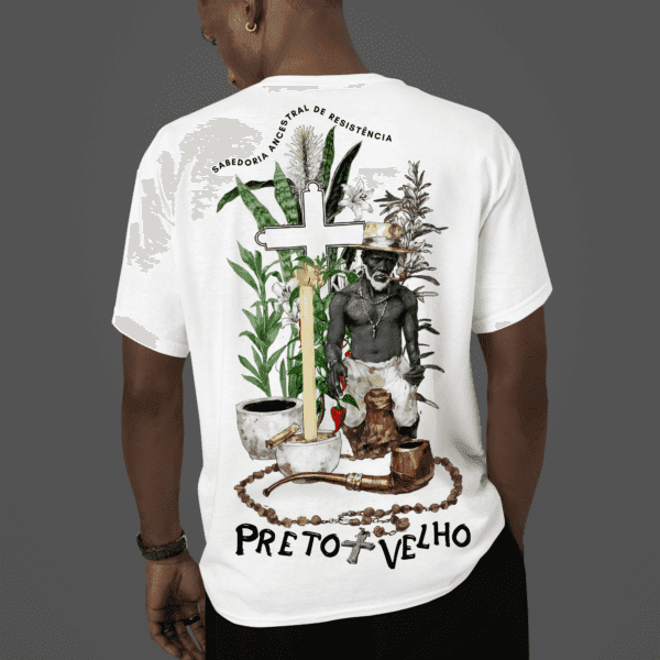Camiseta Preto Velho congá