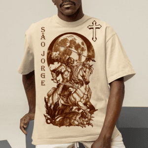 Camiseta São Jorge monocolor