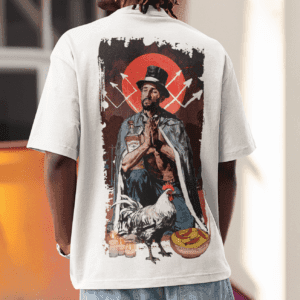 Camiseta Tranca Rua rezando