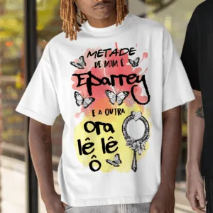 Camiseta Metade Iansã e Oxum