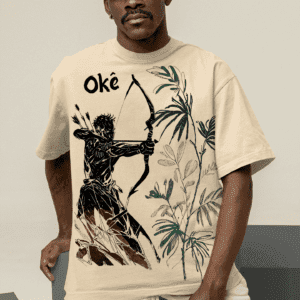 Camiseta Oxóssi silhueta