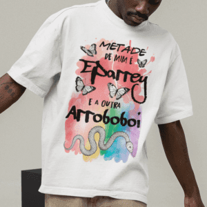 Camiseta Metade Iansã e Oxumarê