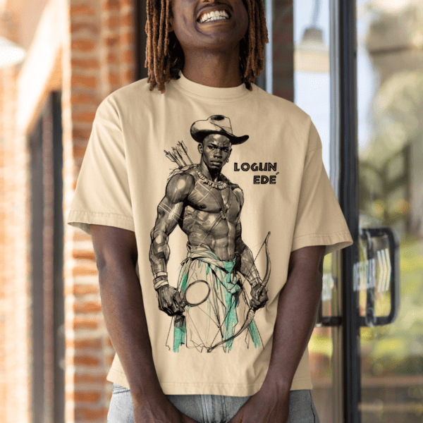 Camiseta Logun Edé esboço