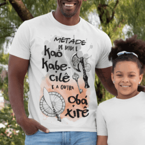 Camiseta Metade Airá e Obá